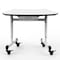 Luxor Height-Adjustable Trapezoid Student Desk with Drawer MBS-DESK - alternate 3